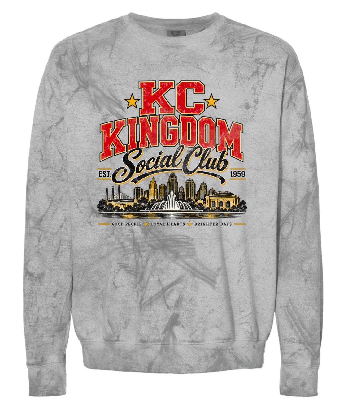 Crew Neck - Smoke - KC Kingdom