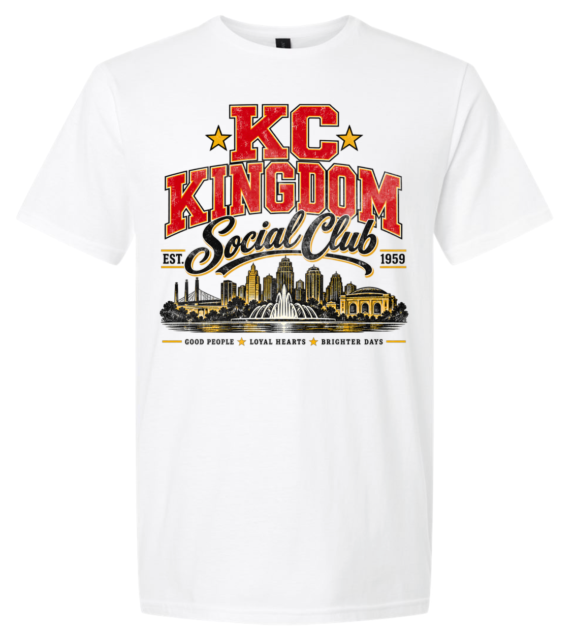 T-Shirt - White - KC Kingdom