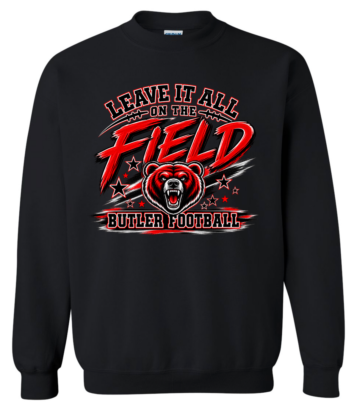 Crew Neck - Black - Leave It