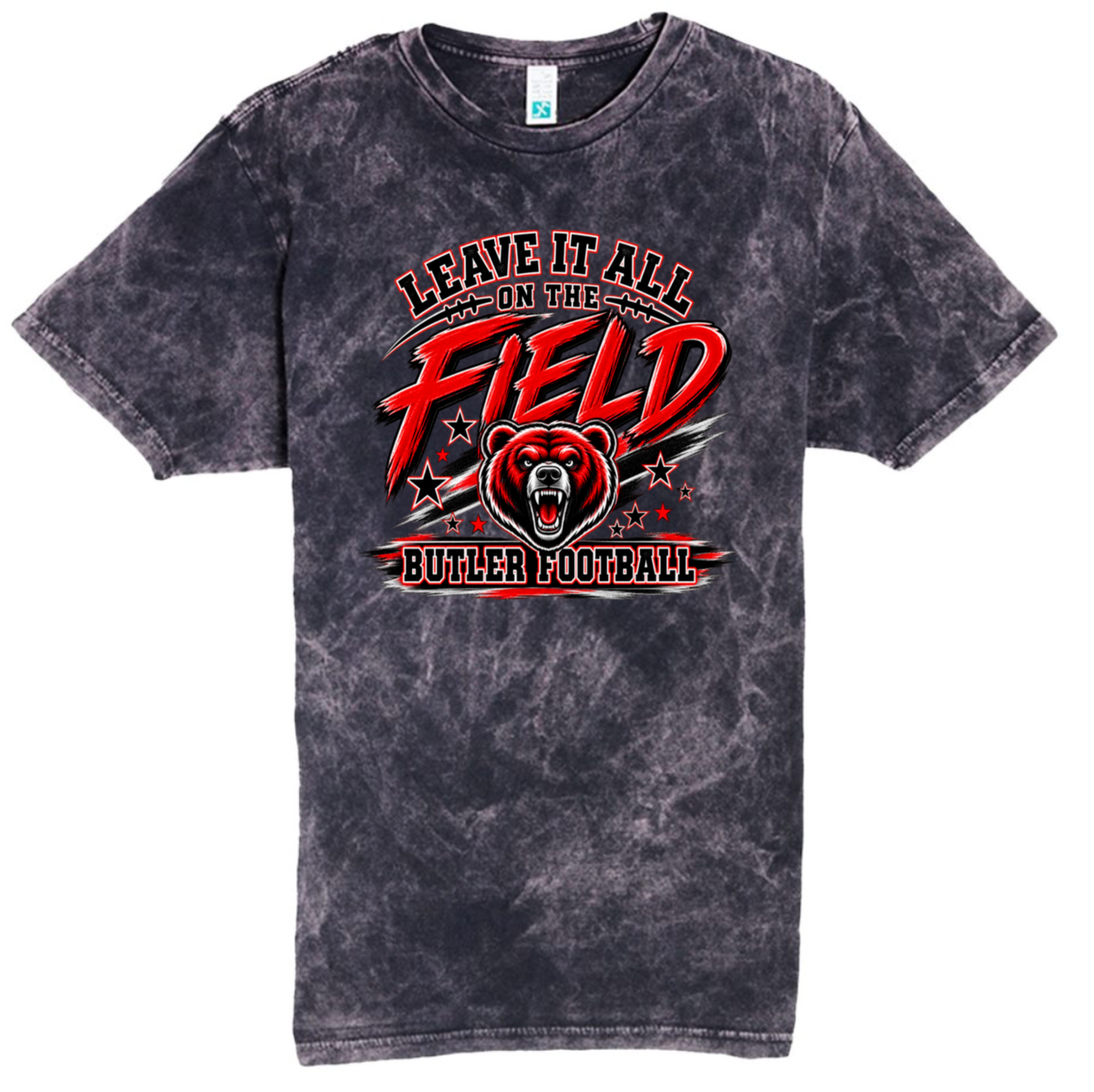 T-Shirt - Black Acid - Leave It