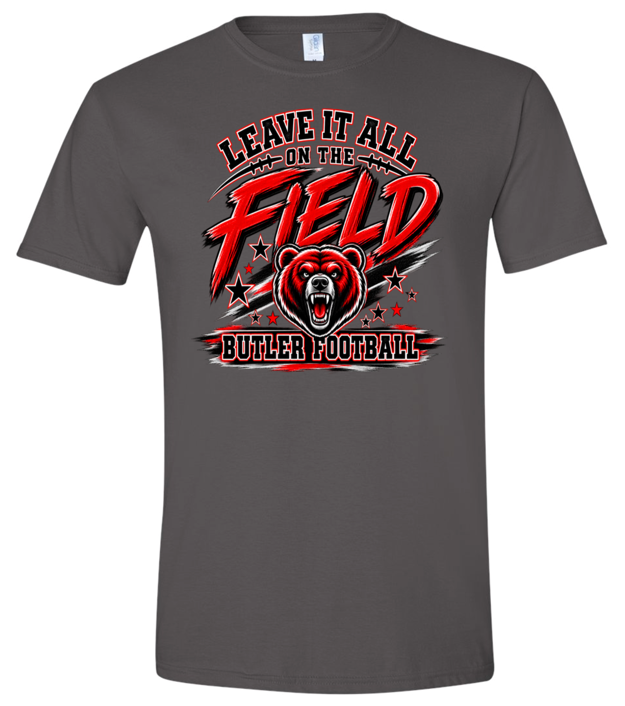 T-Shirt - Charcoal - Leave It