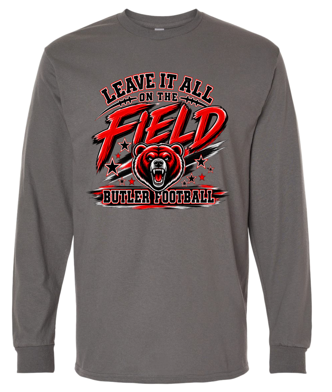 Long Sleeve - Charcoal - Leave It