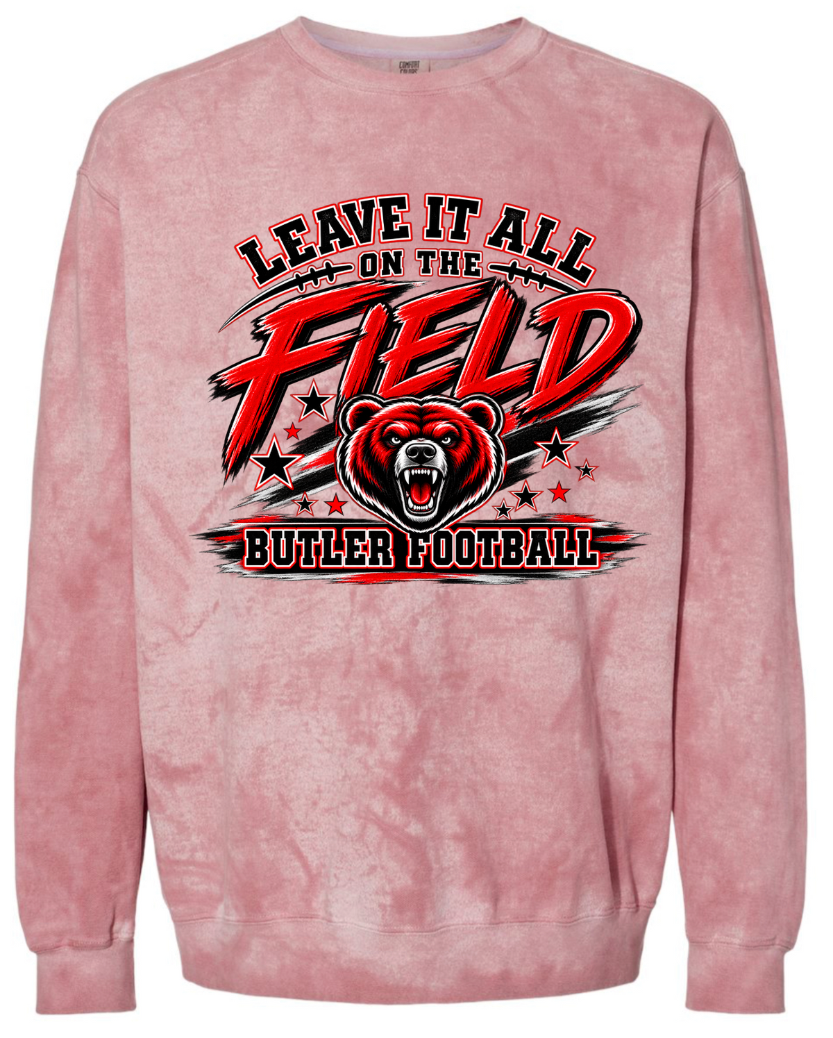 Crew Neck - Red Smoke - Leave It