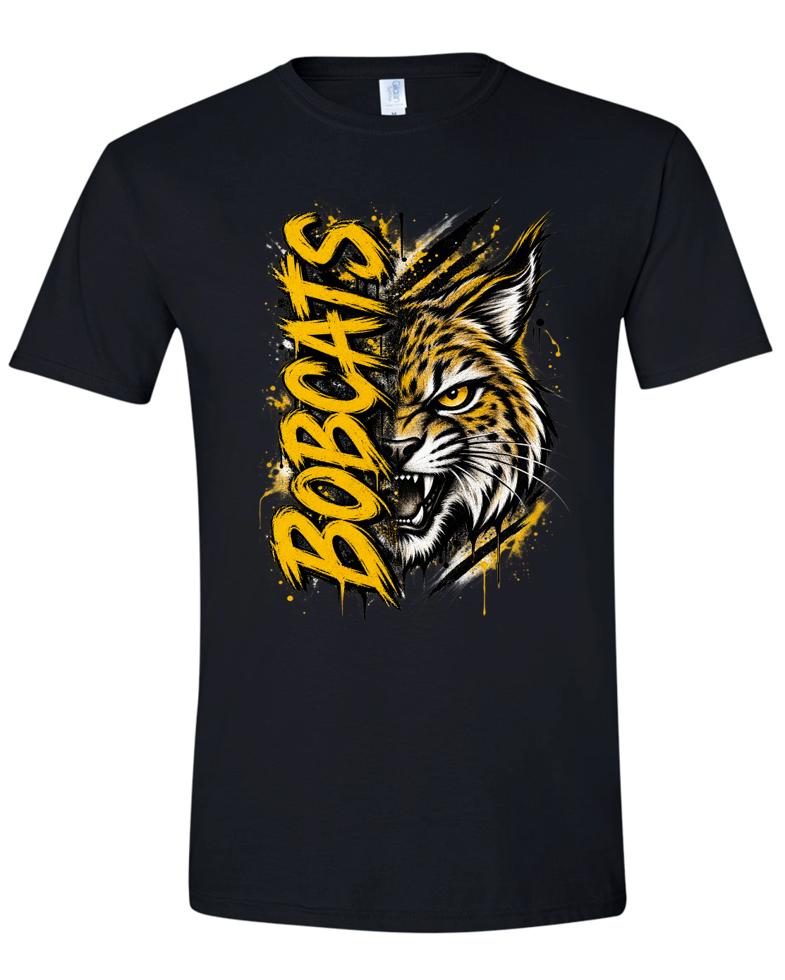 T-Shirt - Black - Lg Face