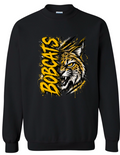 Crew Neck - Black - Lg Face