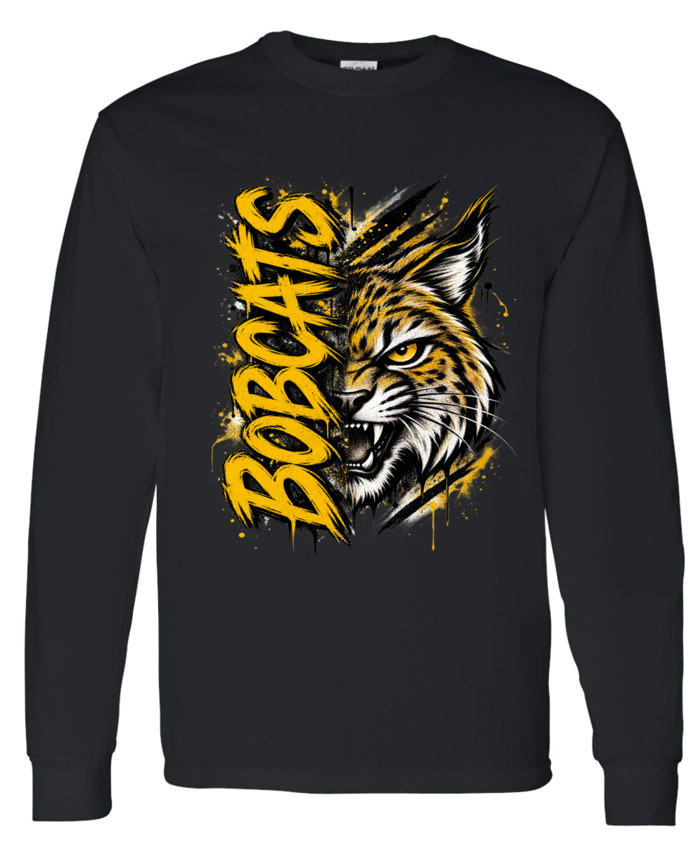 Long Sleeve - Black - Lg Face
