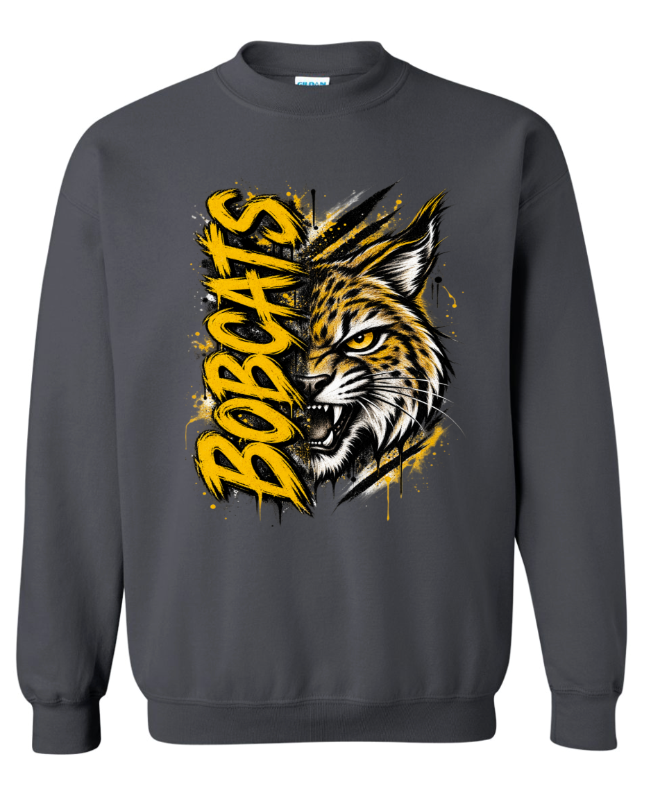 Crew Neck - Charcoal - Lg Face