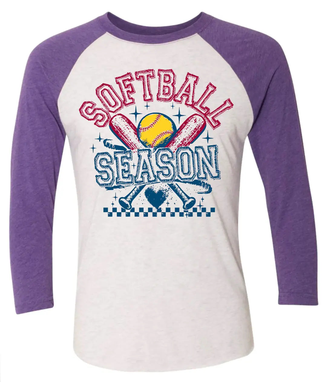 Long Sleeve 3/4 Sleeve Softball Season 1