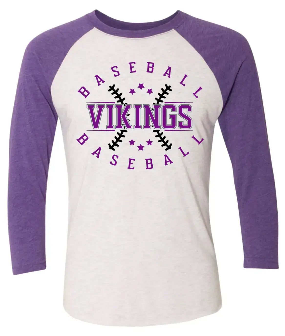 Long Sleeve 3/4 sleeve Viking Stitch Star 1