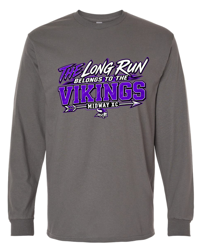 Long Sleeve - Charcoal - Long