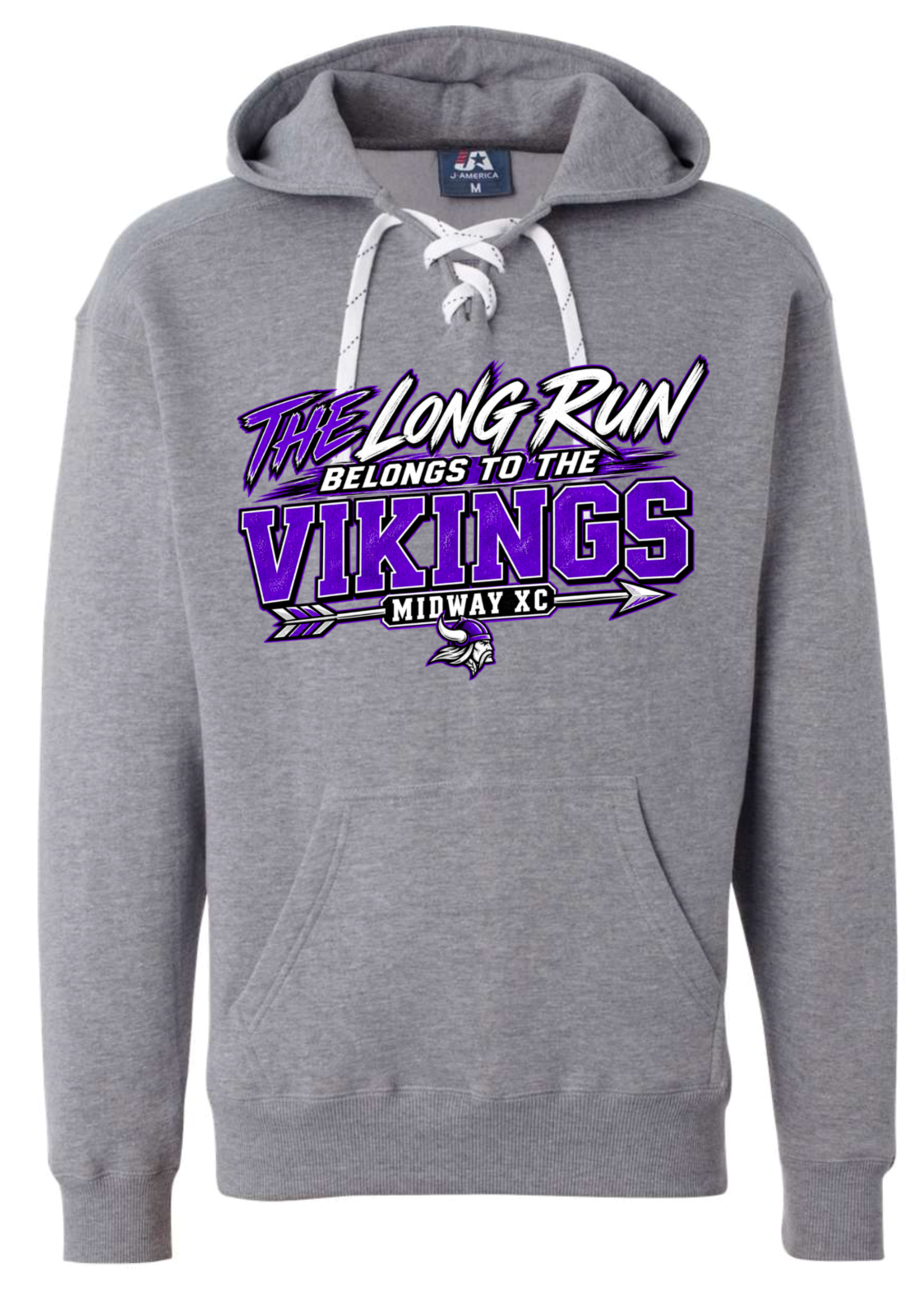 Hoodie lace - Sport Grey - Long