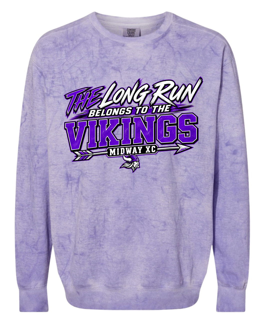 Crew Neck - Purple Smoke - Long