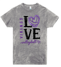 T-Shirt - Silver Acid - Volleyball Love