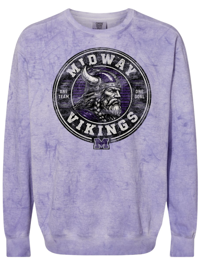Crew Neck - Purple Smoke - One Team