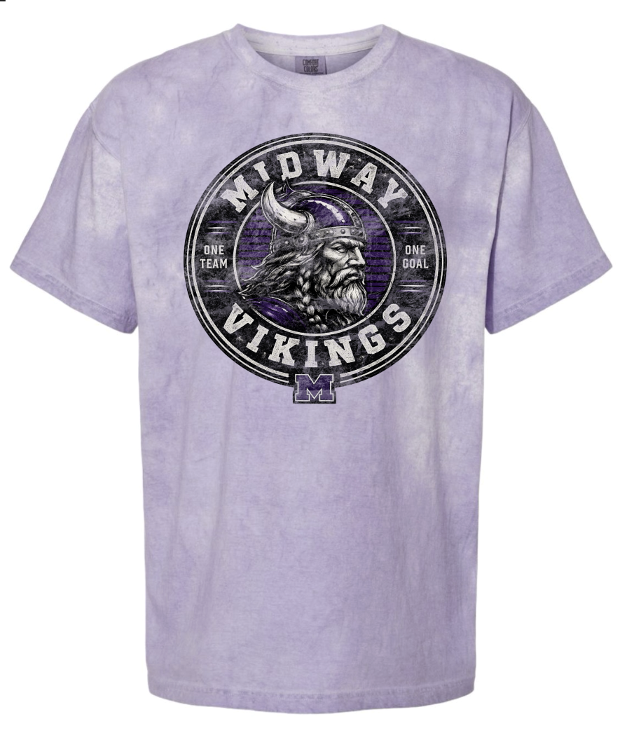 T-Shirt - Purple Smoke - One Team