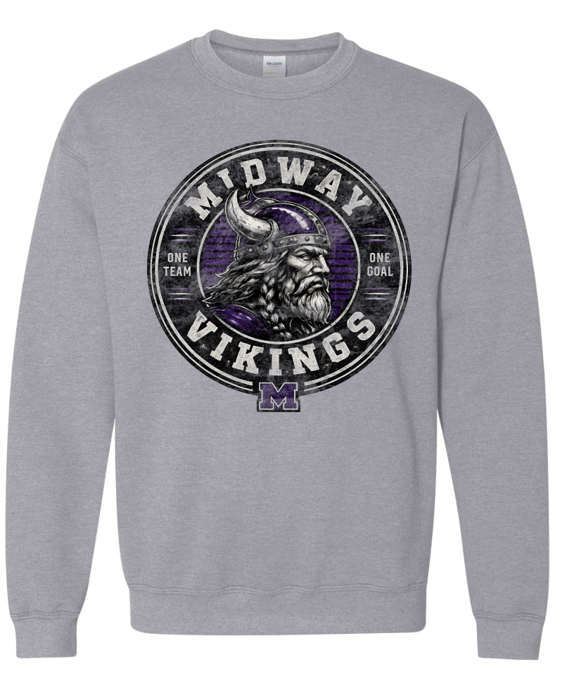 Crew Neck - Sport Grey - One Team
