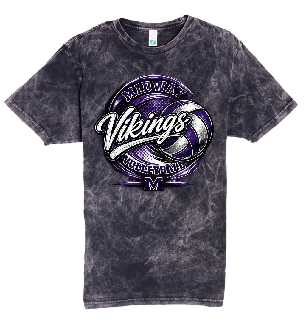 T-Shirt - Black Acid - MVV