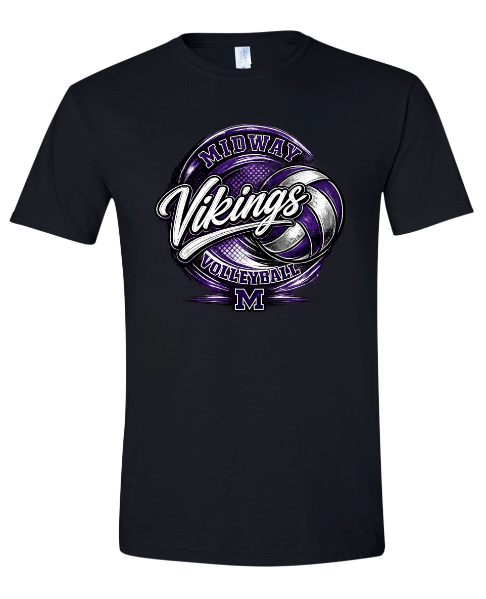 T-Shirt - Black - MVV