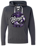 Hoodie lace - Charcoal - MVV
