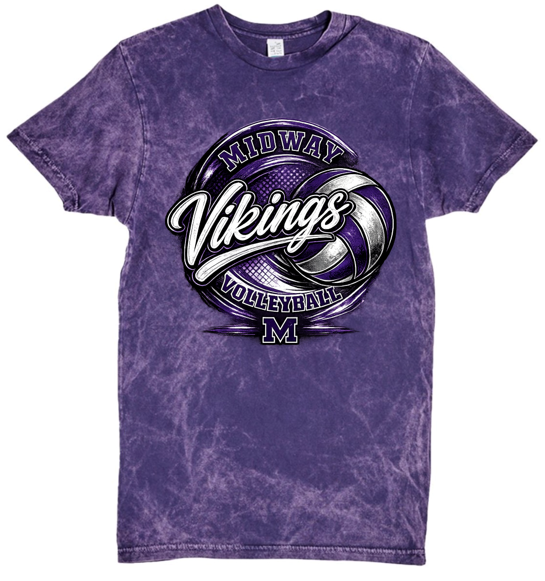 T-Shirt - Purple Acid - MVV