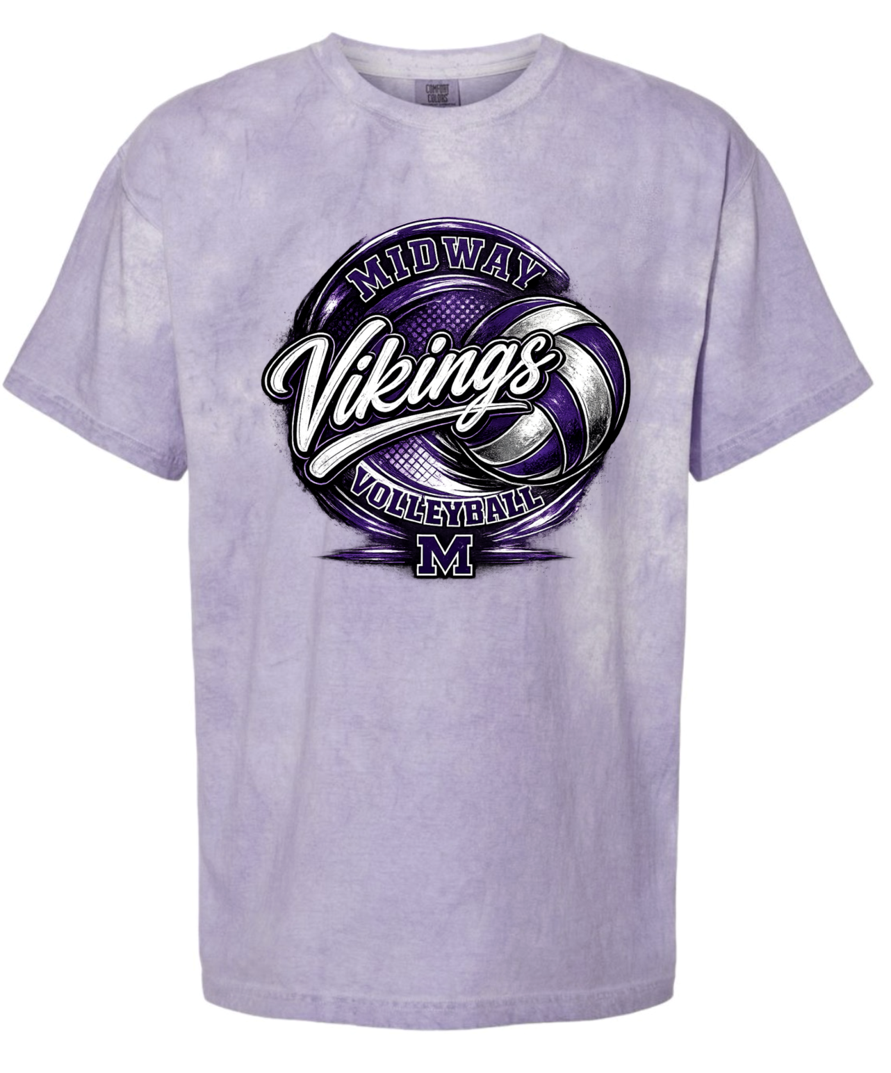 T-Shirt - Purple Smoke - MVV