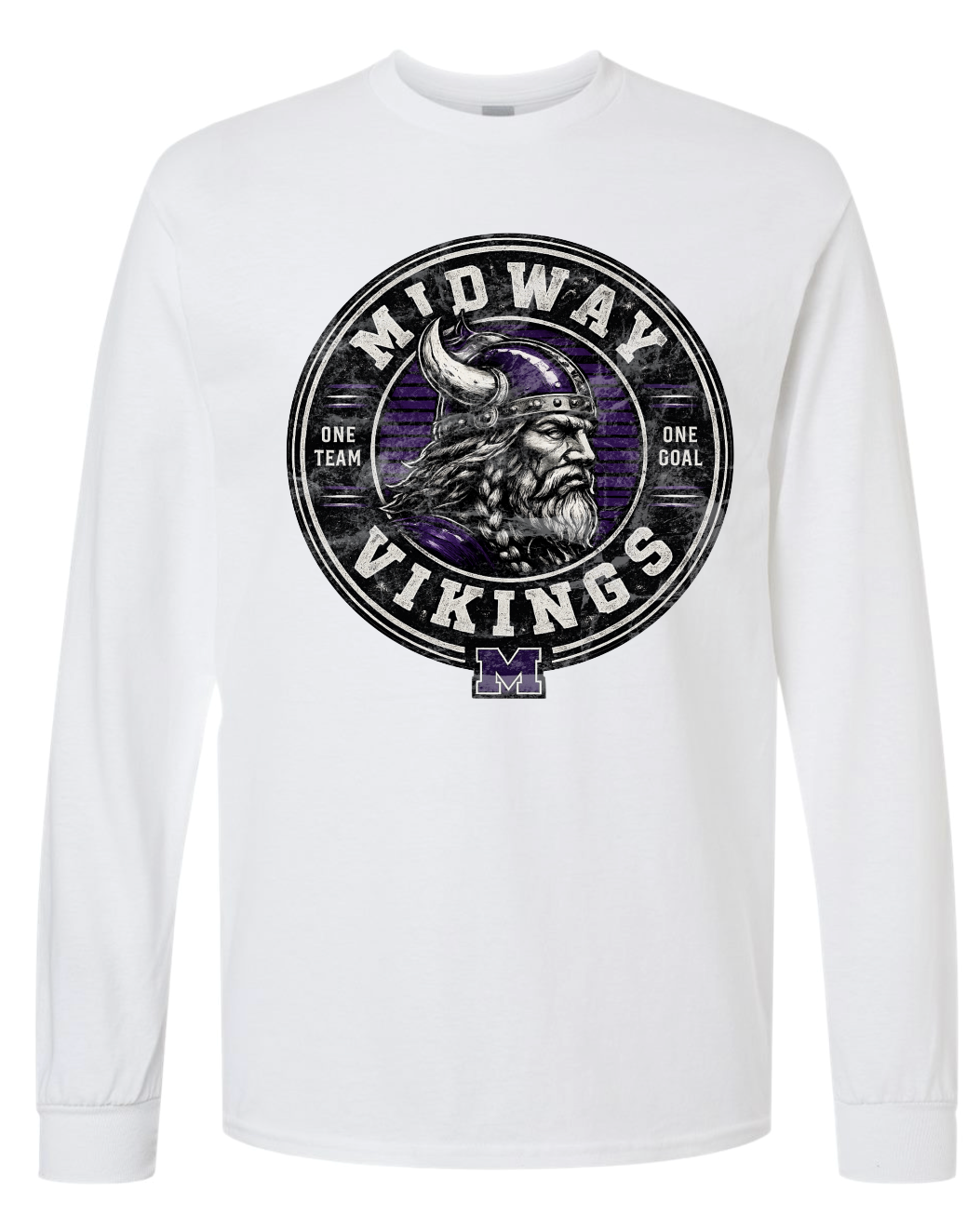 Long Sleeve - White - One Team