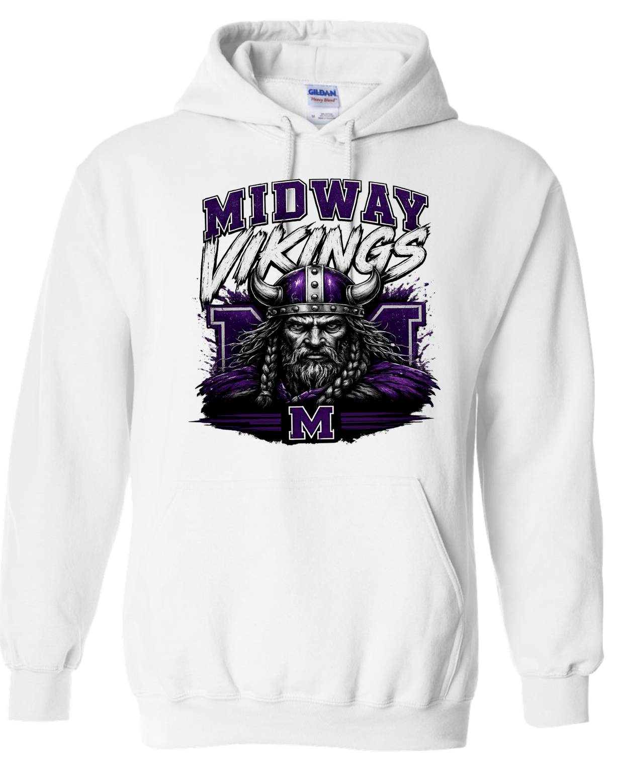 Hoodie - White - M