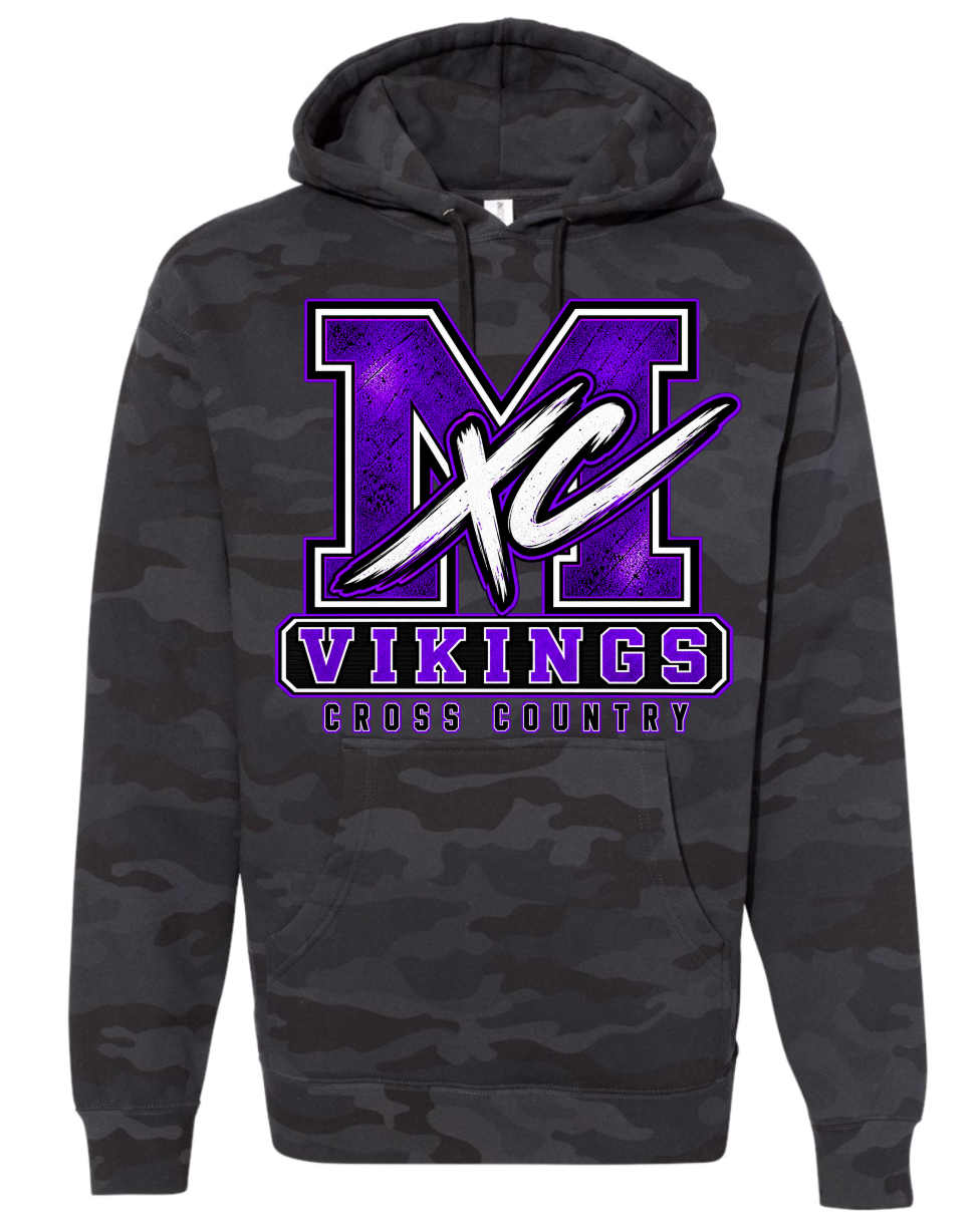 Hoodie - Black Camo - MXC