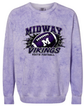 Crew Neck - Purple Smoke - Football Youth