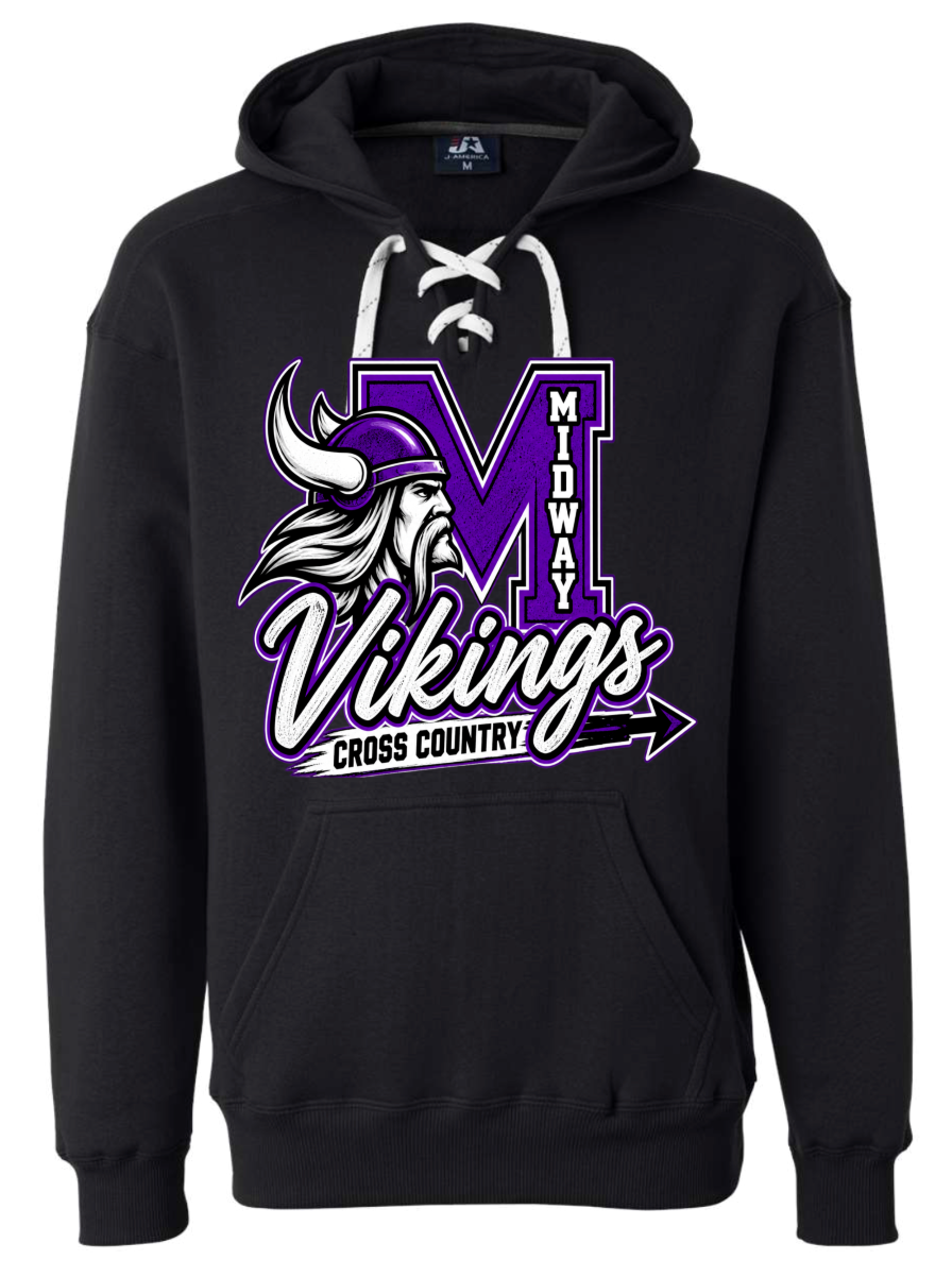 Hoodie lace - Black - M Country