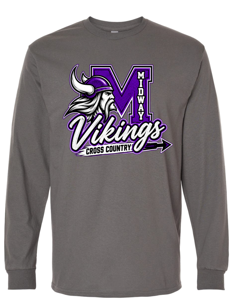 Long Sleeve - Charcoal - M Country