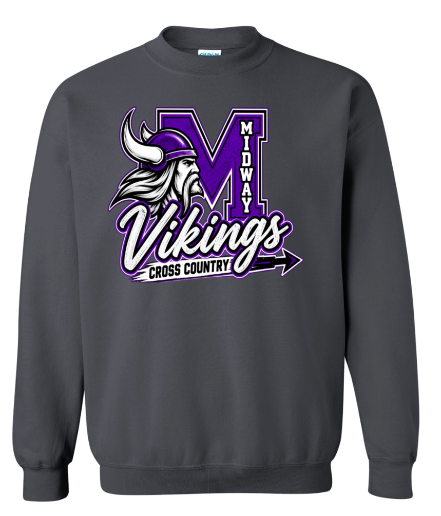 Crew Neck - Charcoal - M Country