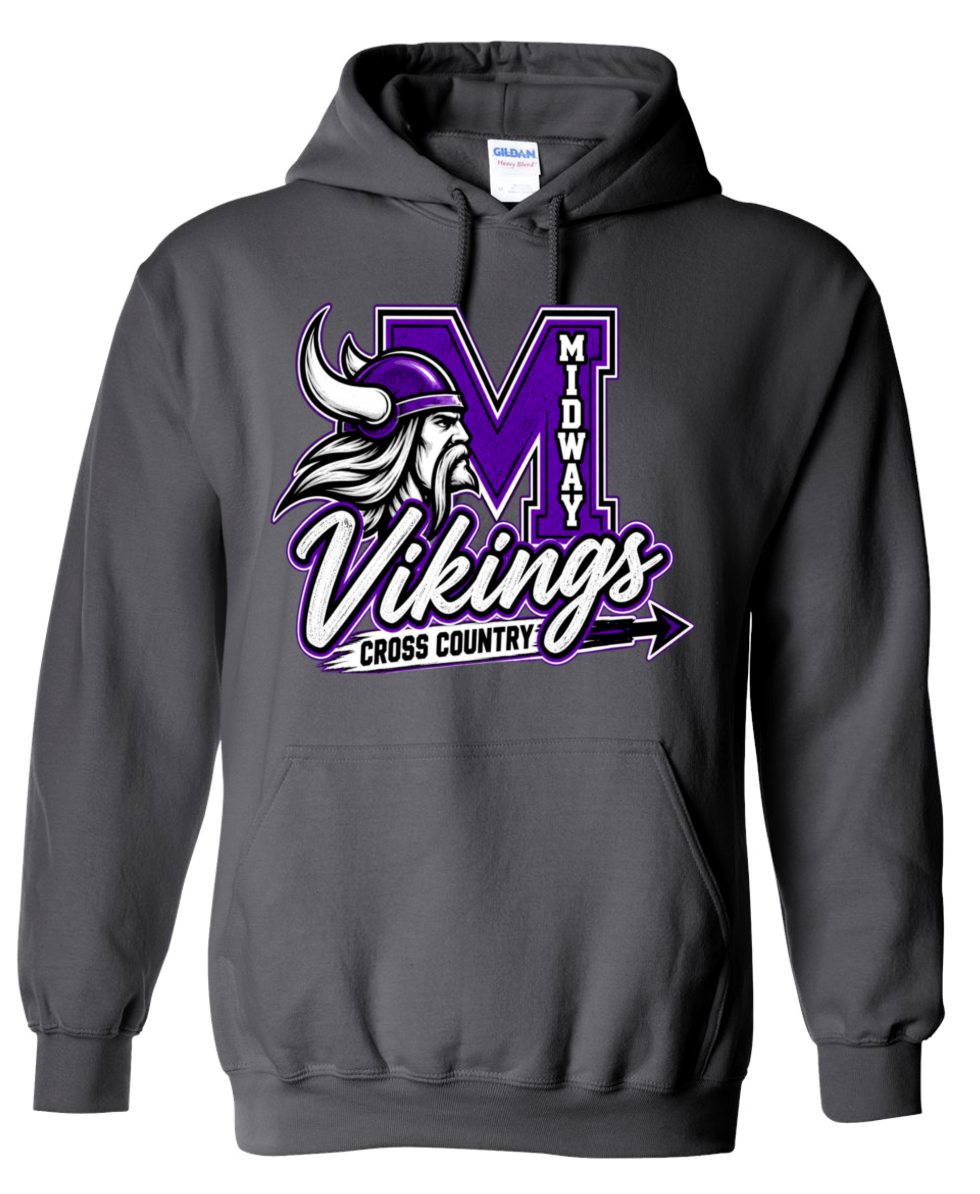 Hoodie - Charcoal - M Country