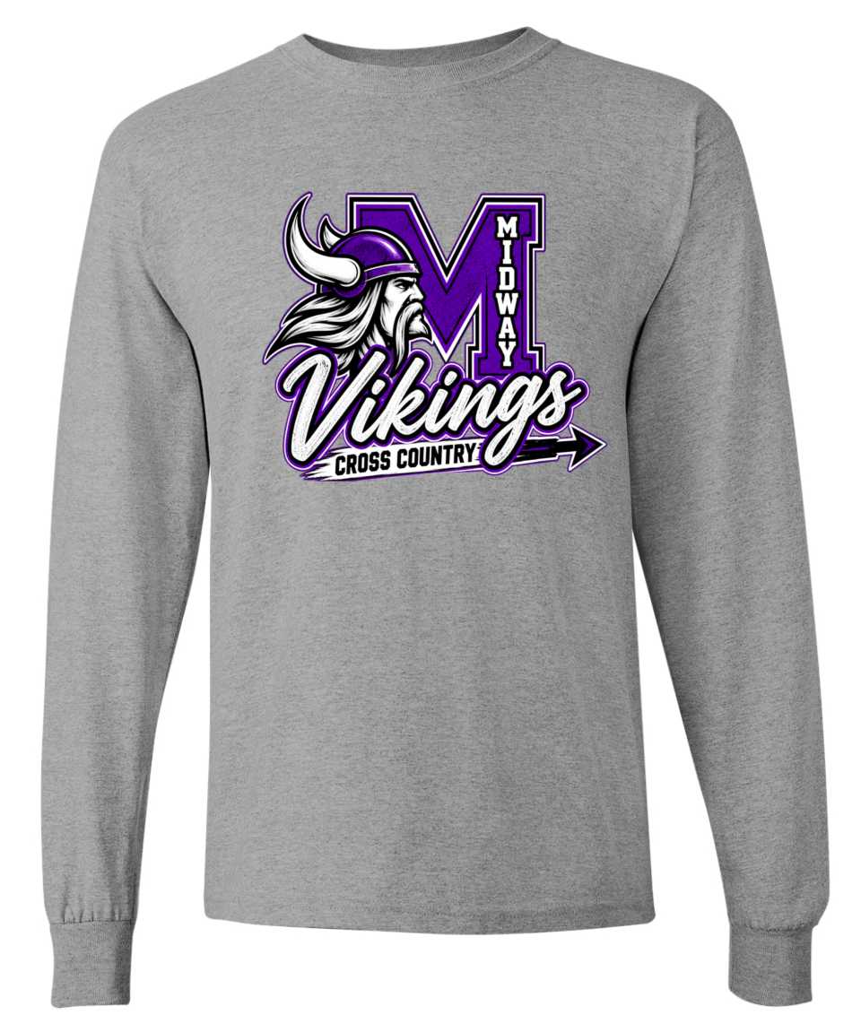 Long Sleeve - Sport Grey - M Country