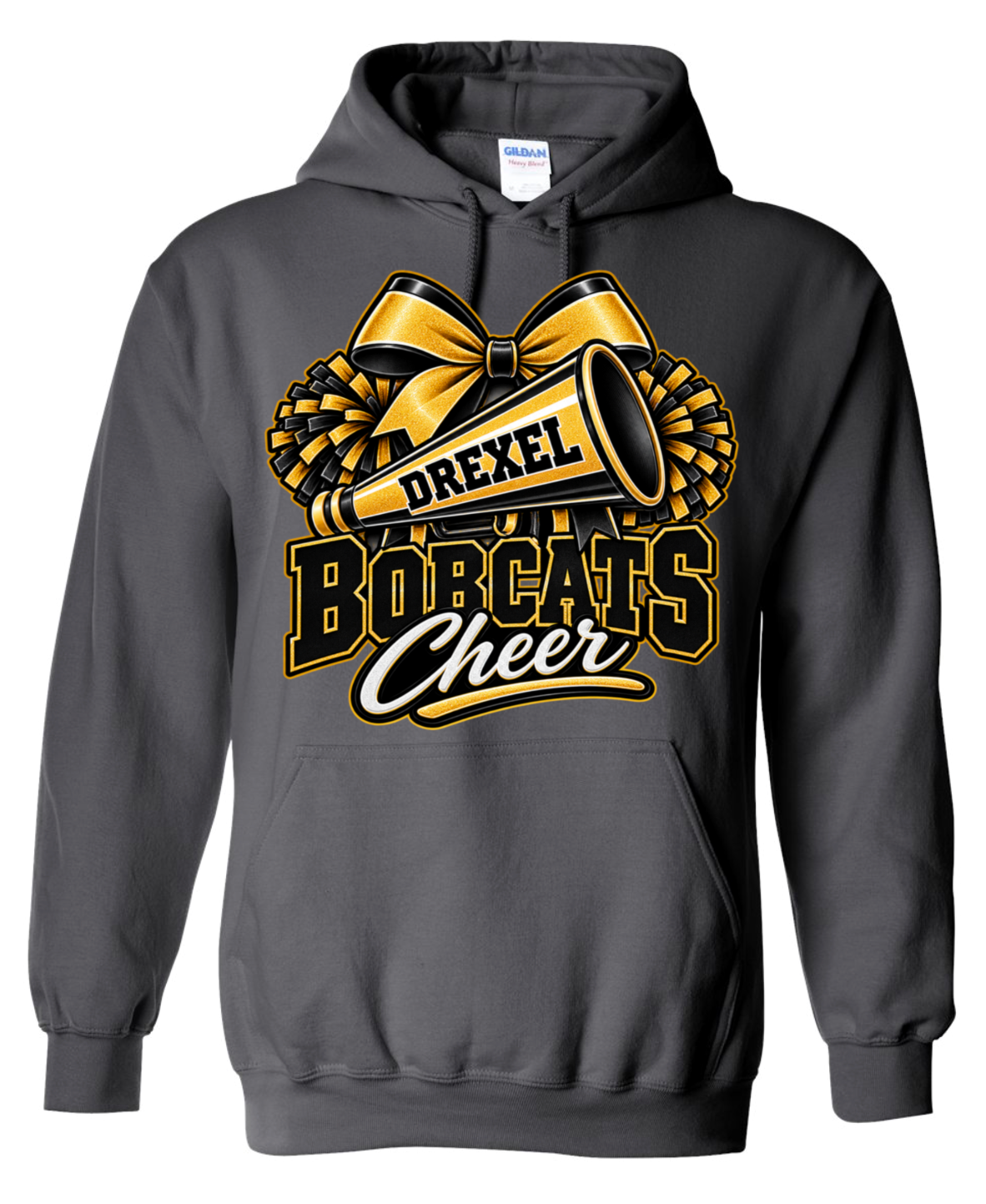 Hoodie - Charcoal - Megaphone