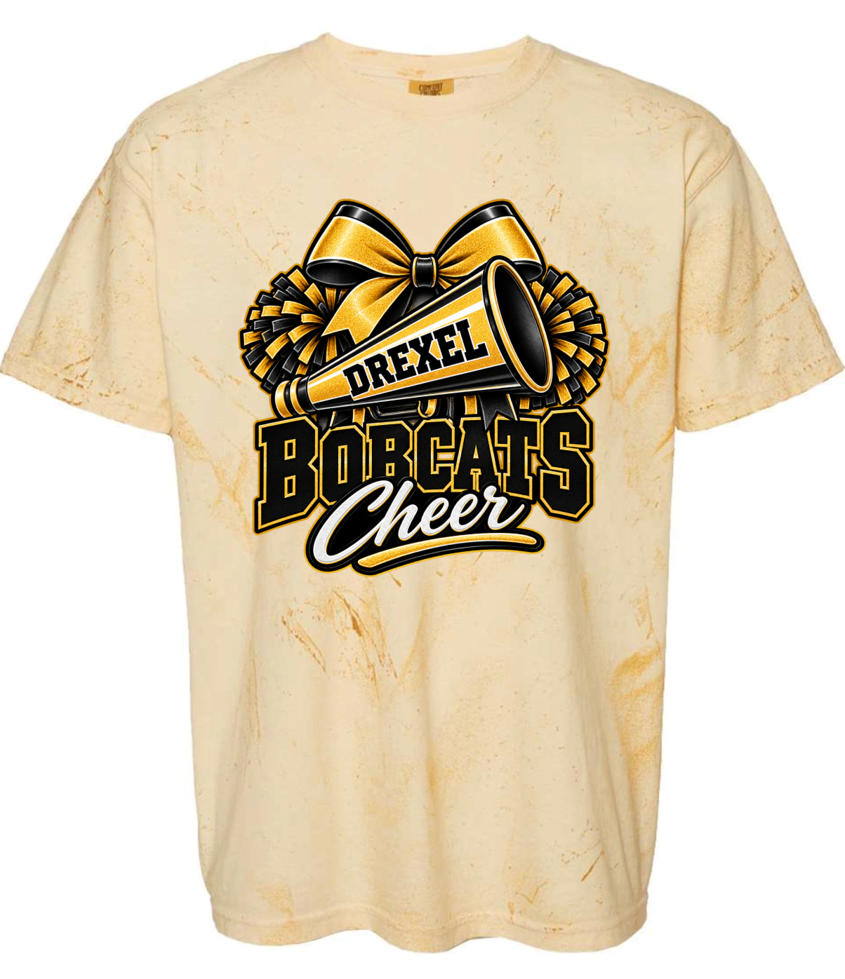 T-Shirt - Gold Smoke - Megaphone