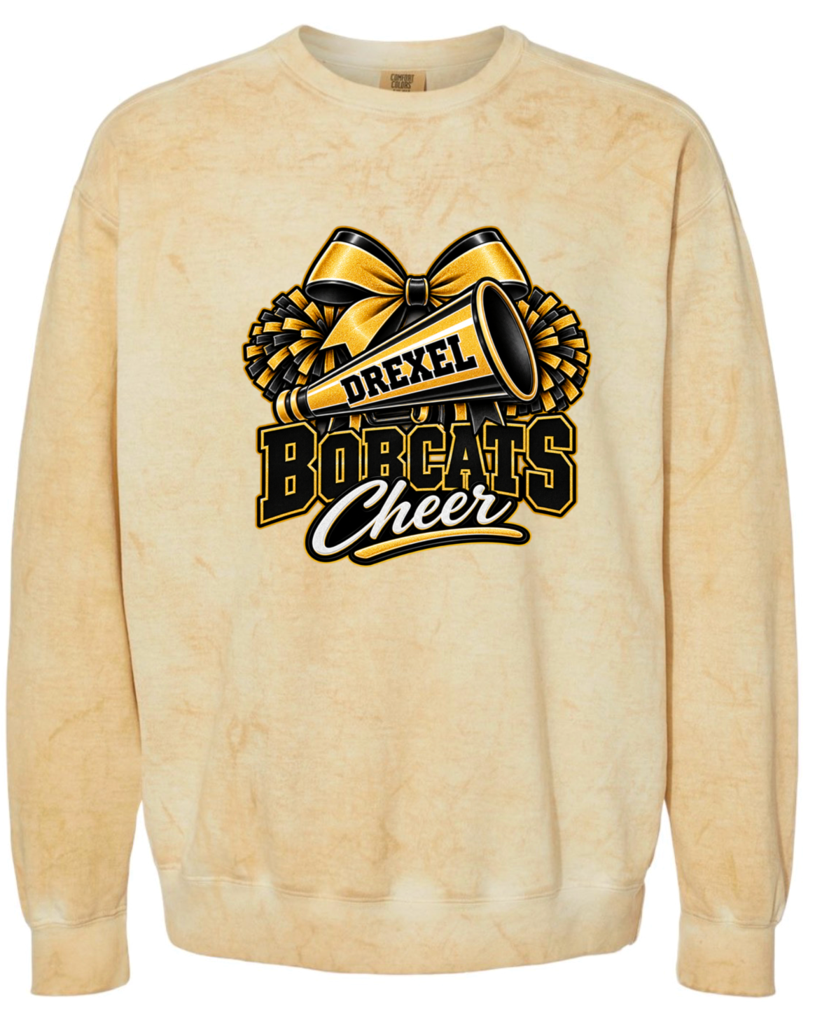 Crew Neck - Gold Smoke - Megaphone