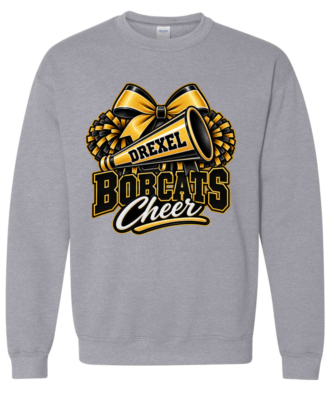 Crew Neck - Sport Grey - Megaphone