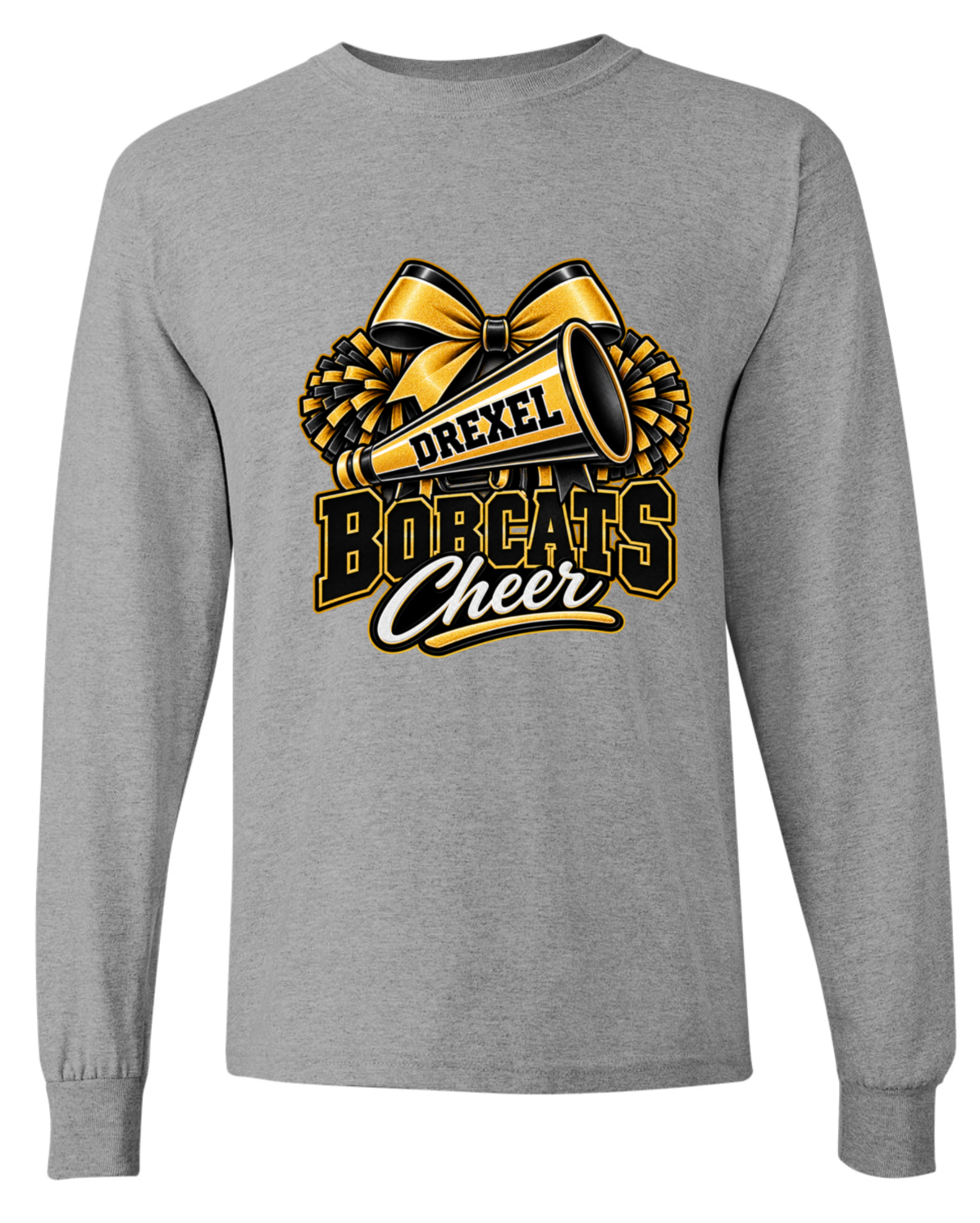 Long Sleeve - Sport Grey - Megaphone