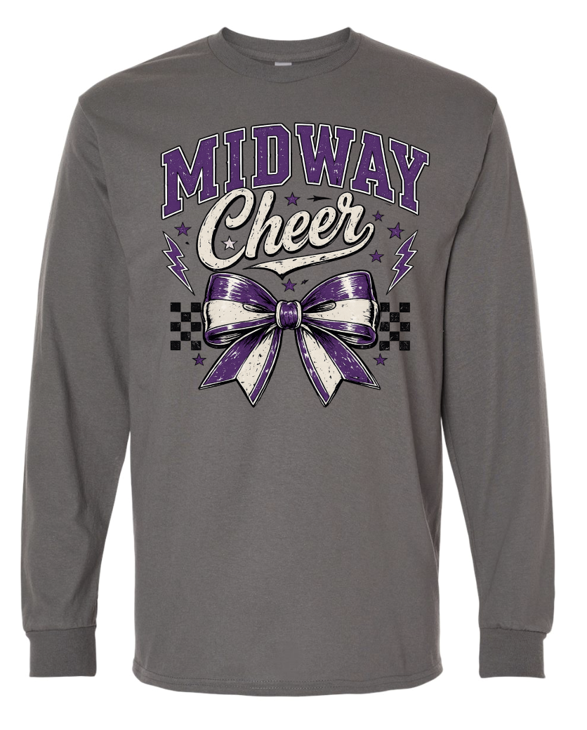 Long Sleeve - Charcoal - Bow