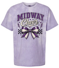 T-Shirt - Purple Smoke - Bow