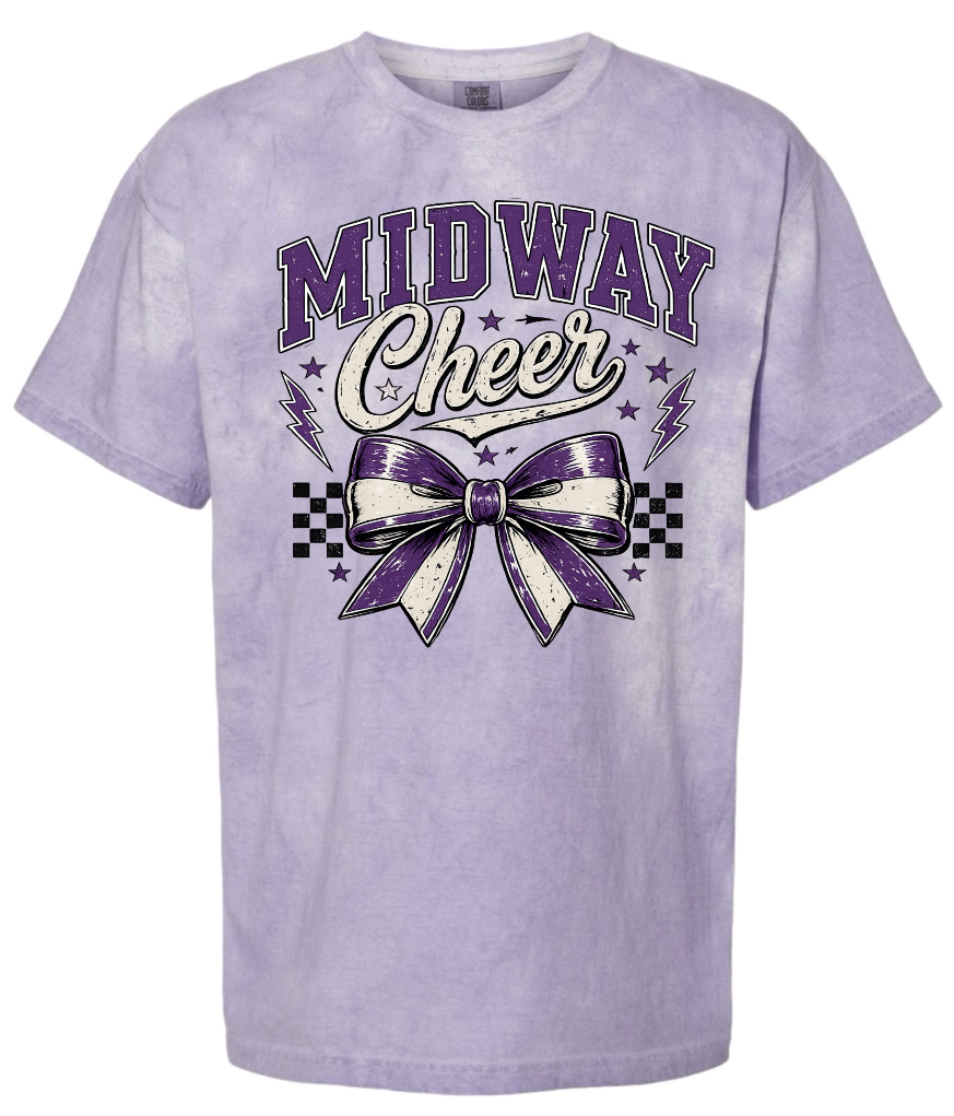 T-Shirt - Purple Smoke - Bow