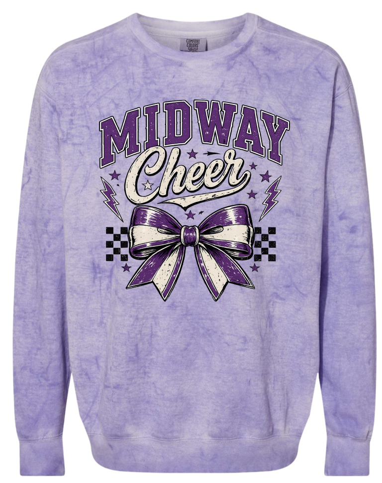 Crew Neck - Purple Smoke - Bow