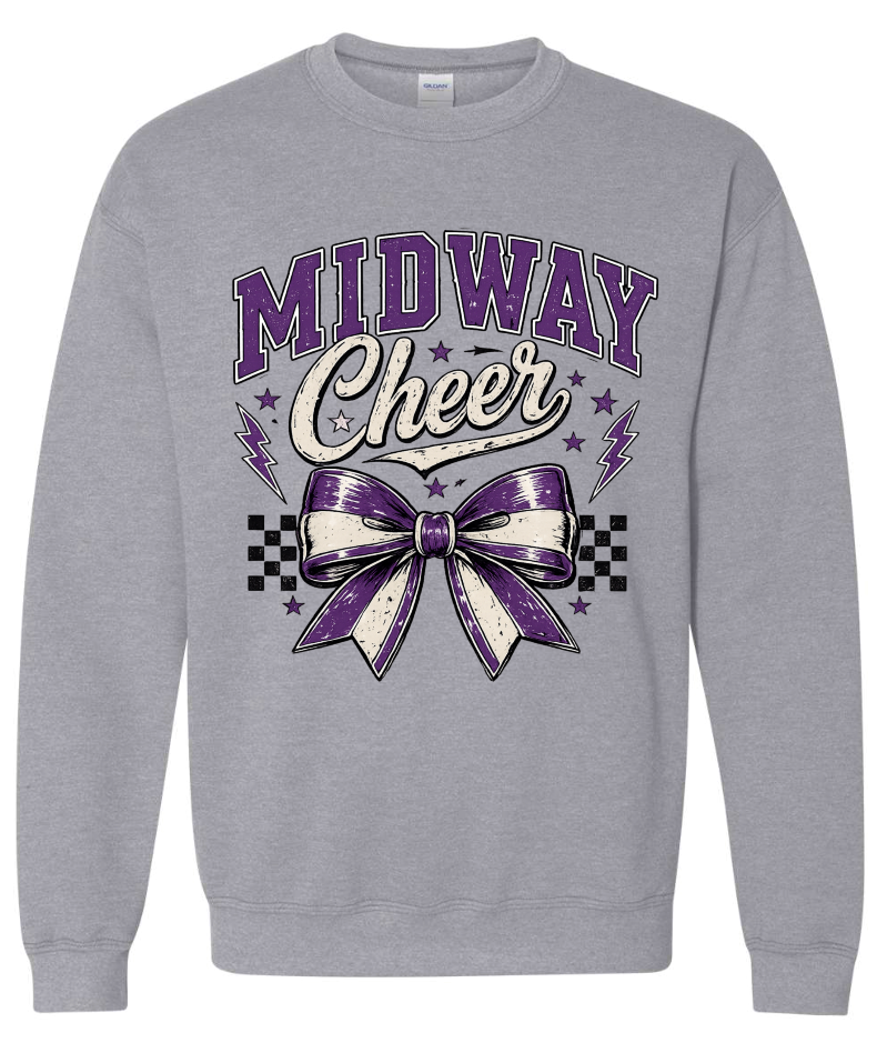 Crew Neck - Sport Grey - Bow
