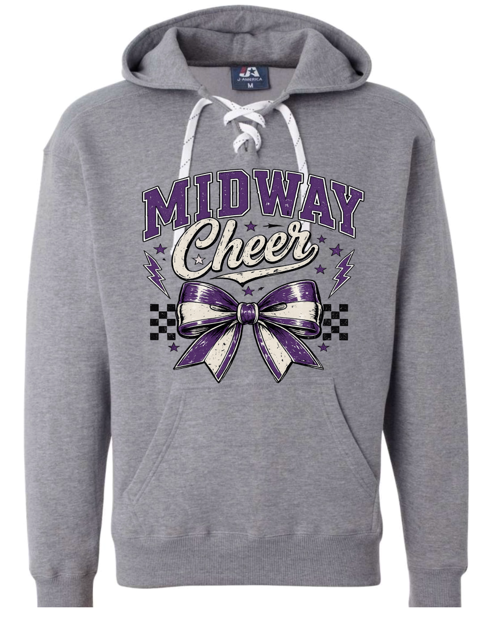 Hoodie lace - Sport Grey - Bow