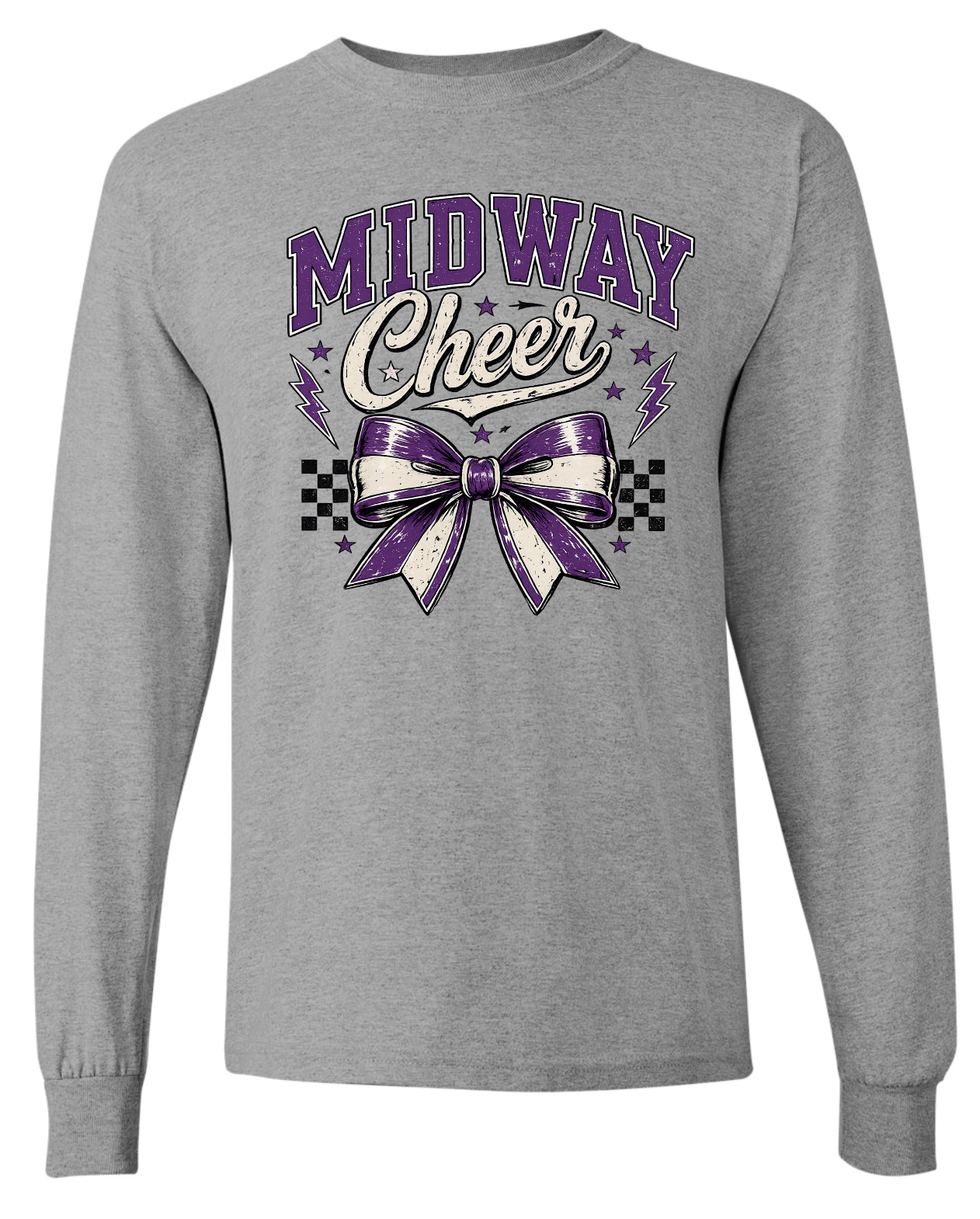 Long Sleeve - Sport Grey - Bow