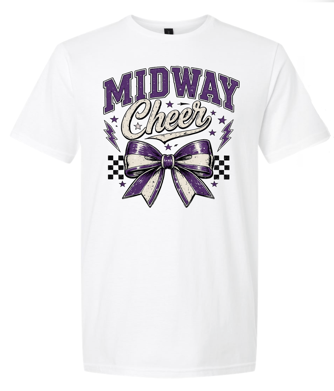 T-Shirt - White- Bow