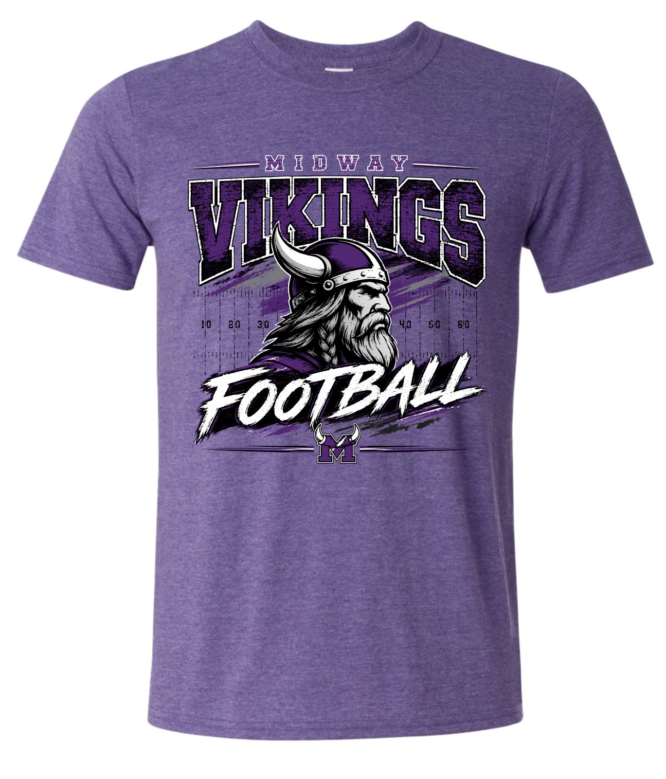 T-Shirt - Heather Purple - MV