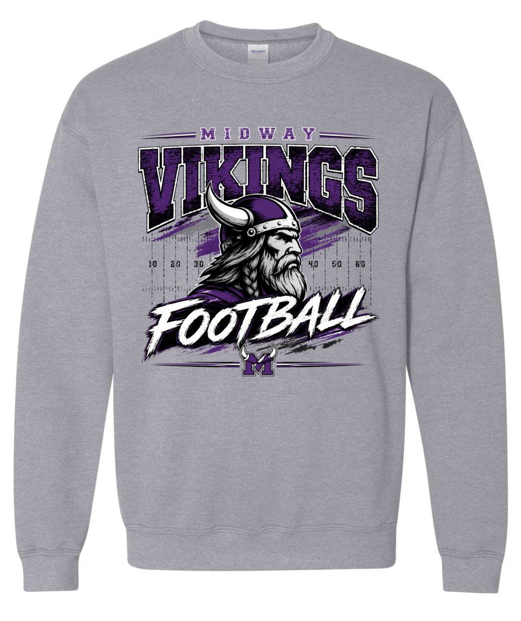 Crew Neck - Sport Grey - MV