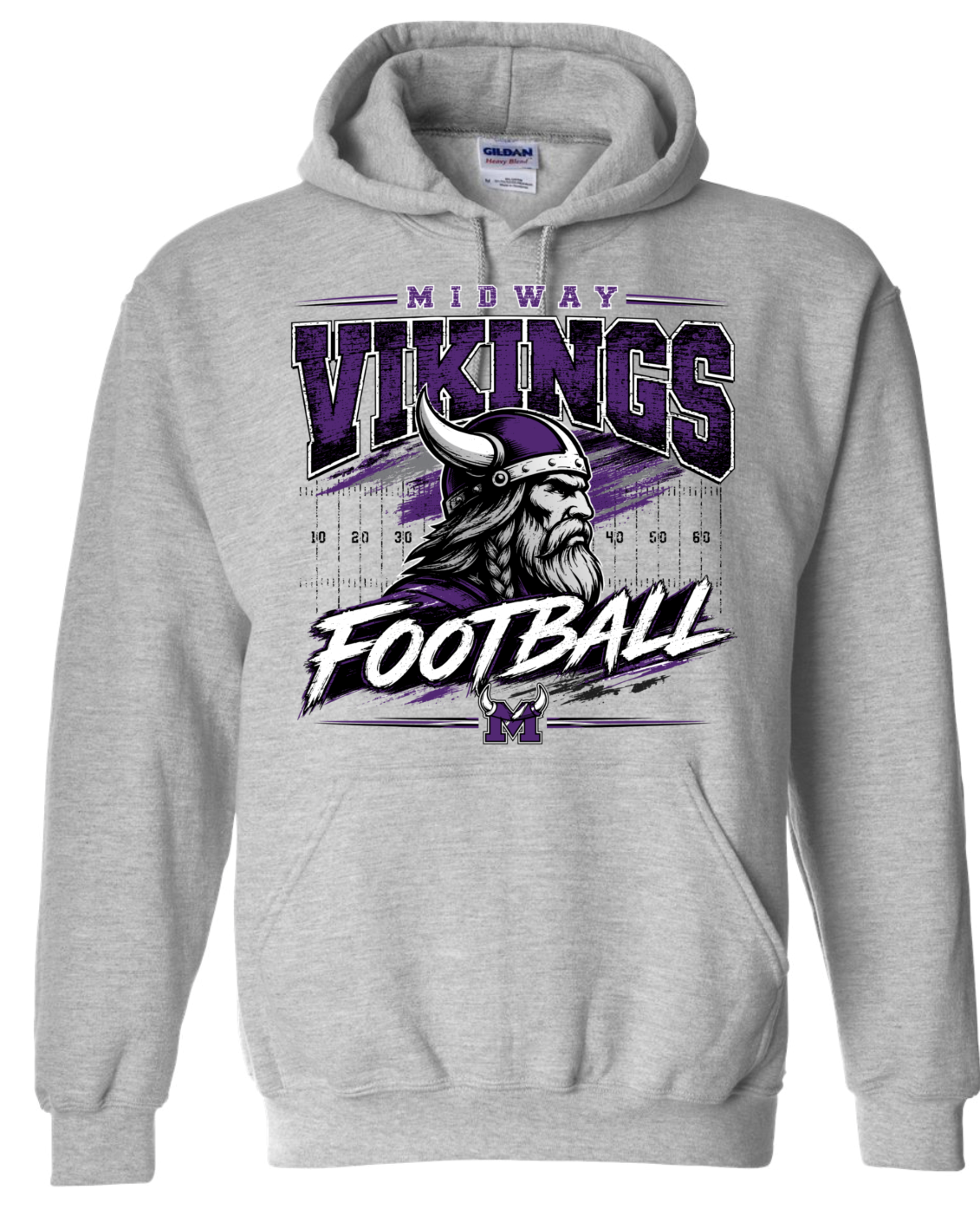 Hoodie - Sport Grey - MV
